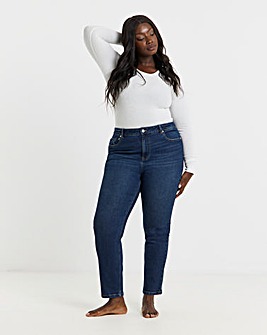 Indigo Authentic Slim Straight Jeans
