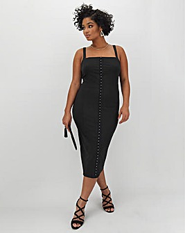 black cami dress plus size