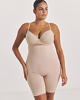 MAGISCULPT Medium Control Seamfree Thighshaper Almond