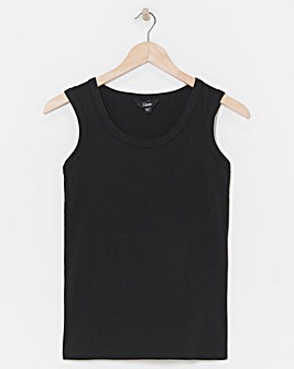 Pretty Secrets Thermal Brushed Fleece Vest - Black