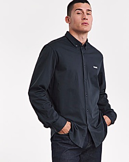 BOSS Motion Long Sleeve Dark Blue Shirt