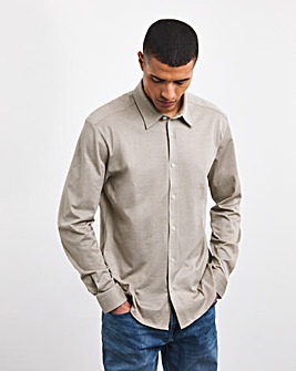 BOSS Stretch Natural Long Sleeve Shirt