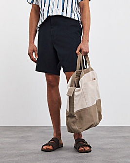 BOSS Dark Blue Twill Short