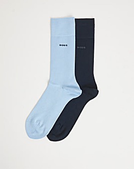 BOSS 2 Pack Bamboo Socks