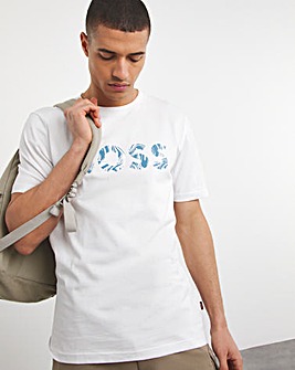 BOSS Graphic Logo White T-shirt