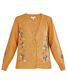 Monsoon Floral Embroidered Cardigan