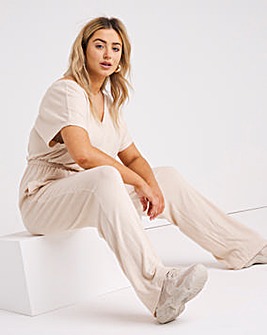 Oatmeal Soft Touch Jumpsuit