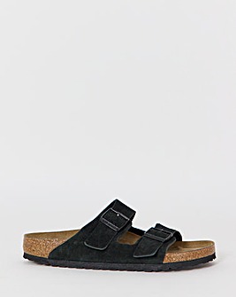 Birkenstock Classic Suede Arizona Sandals - Black