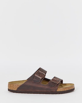 Birkenstock Classic Oiled Leather Arizona Sandals - Habanna