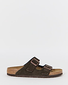 Birkenstock Classic Suede Arizona Sandals - Mocha