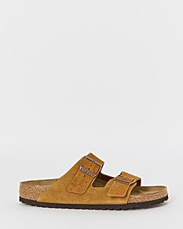 Birkenstock Classic Suede Arizona Sandals - Mink
