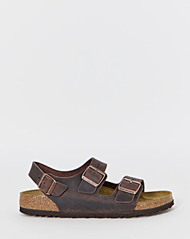 Birkenstock Classic Oiled Leather Miland Sandals - Habanna