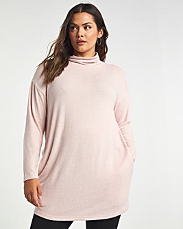 Soft Touch High Neck Tunic