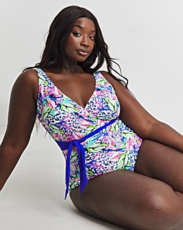 Joe Browns Animal Floral Non Wired Swimsuit