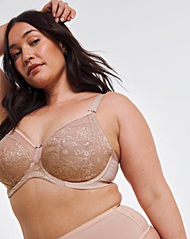 Goddess Verity Full Cup Wired Bra Fawn