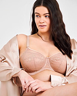 Goddess Verity Full Cup Wired Bra Fawn