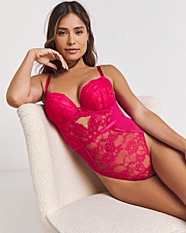 Ann Summers Sexy Lace Planet Body Dark Pink