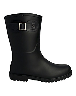 MidCalf Height Wellington Boots Wide Fit