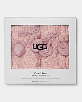 Ugg pom pom hot sale socks sale