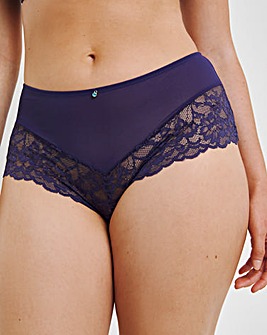 Ann Summers Sexy Lace Planet Shorts Dk Blue