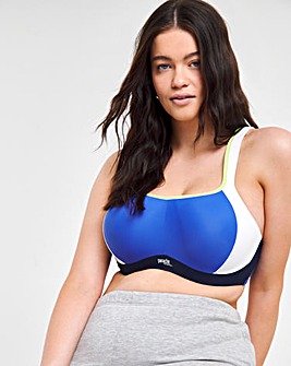 Panache High Impact Wired Sports Bra Blue