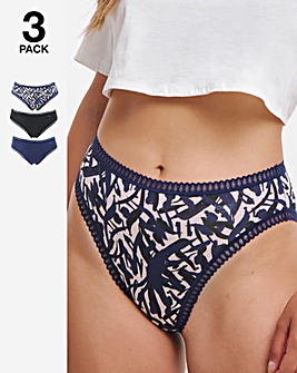 Sloggi 3Pack Go Crush Tai Knicker