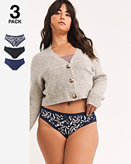 Sloggi 3Pack Go Crush Tai Knicker