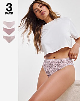 Sloggi 3Pack Go Crush Tai Knicker