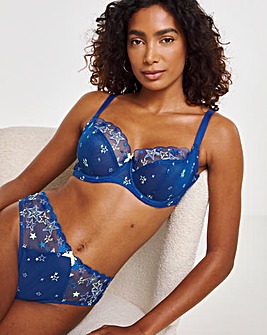 Panache Blossom Balcony Wired Bra Celeste