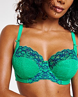 Panache Envy Balcony Wired Bra Emerald