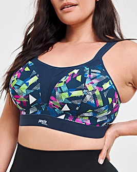 Panache High Impact Non Wired Sports Bra Graphic Print