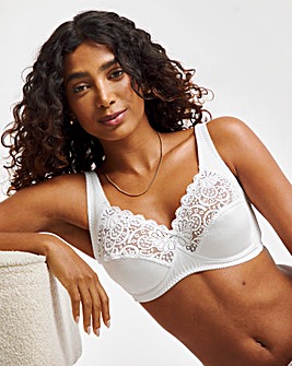 Dorina Georgina Full Cup Non Wired Non Pad Bra White