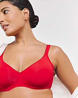 Dorina Zelina Non Pad Wired T Shirt Bra Red