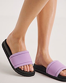 Tandra Mule Slider Sandals Wide Fit Simply Comfort