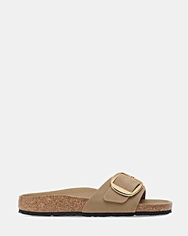 Birkenstock Madrid Tabacco Oiled Leather Big Buckle Sandals - Standard Fit (D)