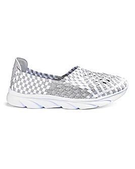 Stretch Slip On Leisure Shoes Extra Wide EEFit