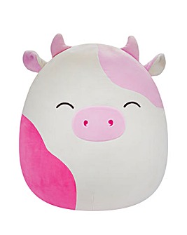 Squishmallows - 16in Caedyn the Pink Spotted Cow