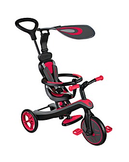 Globber Explorer Trike 4 in 1 With Headrest