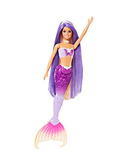 Barbie Malibu Colour Change Mermaid Doll with Pet Dolphin