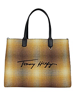 Tommy Hilfiger Iconic Check Tote Bag