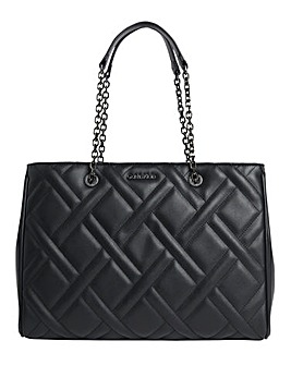 Calvin Klein Quilted Tote Bag