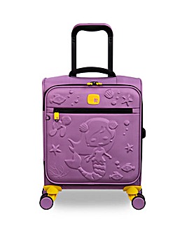 IT Luggage Mermaid Reef Light Pansy - Kids Underseat Suitcase