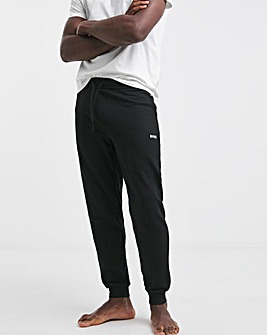 BOSS Black Waffle Cuff Lounge Pants