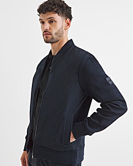 BOSS Dark Blue Hybrid Jacket