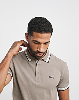 BOSS Classic Short Sleeve Stone Paddy Polo