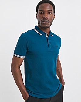 BOSS Classic Short Sleeve Paddy Polo - Blue