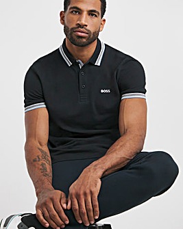 BOSS Short Sleeve Classic Navy Paddy Polo