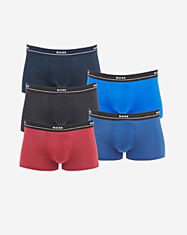 BOSS 5 Pack Essential Logo Trunk