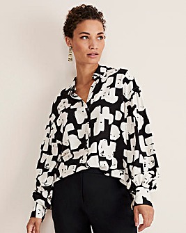 Phase Eight Luan Geo Print Blouse