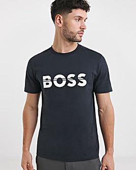 BOSS Short Sleeve Raised Logo T-Shirt